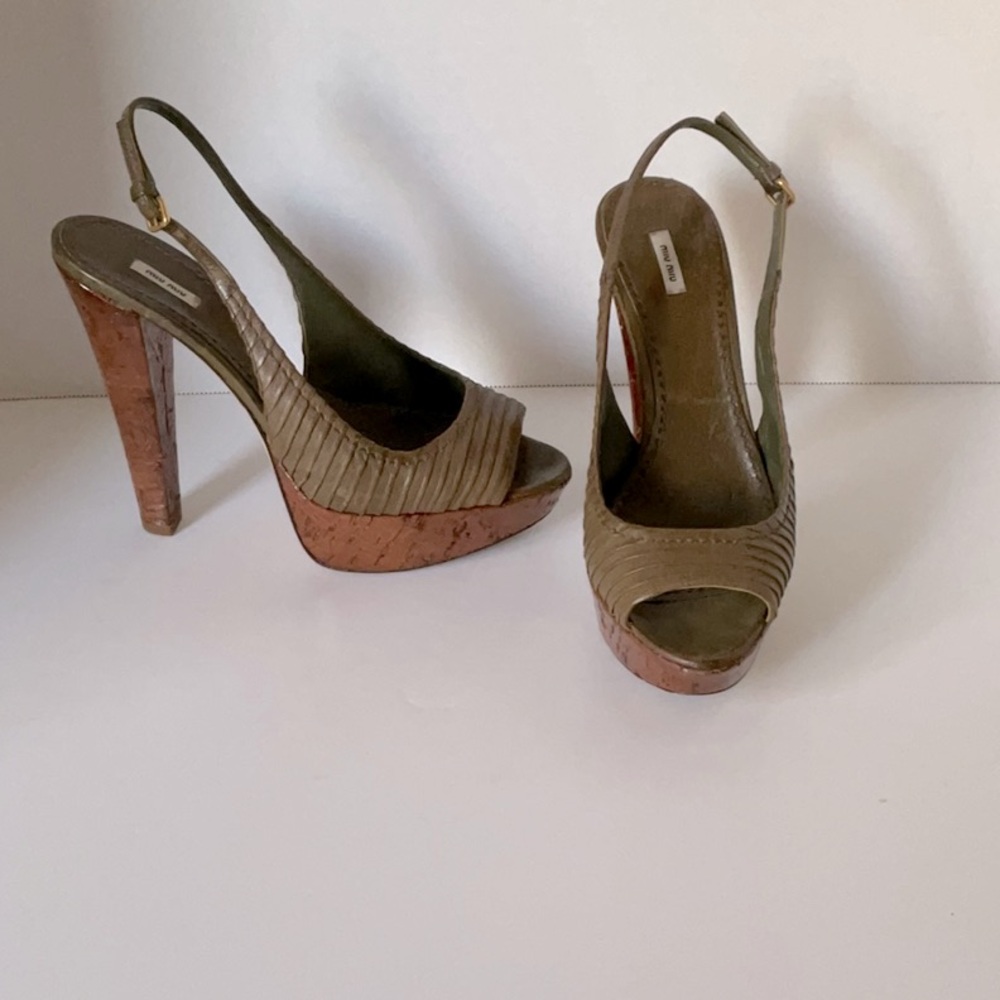Miu miu  high heel shoes